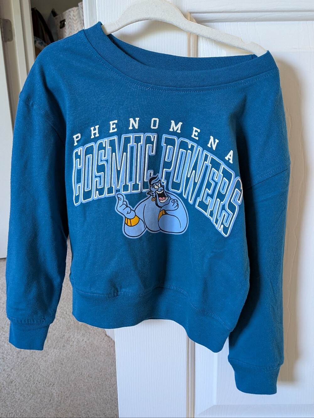 Disney Aladdin 4T Sweatshirt featuring Genie!